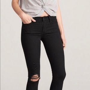 Abercrombie and Fitch 24/00 Black Jeans